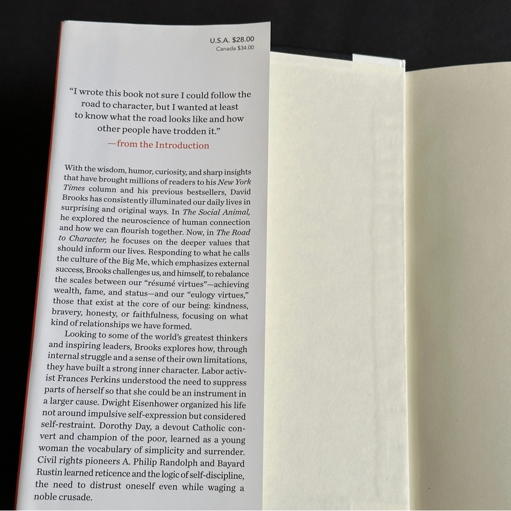 The Road to Character by David Brooks | Personal Development | Hardcover Book - Picture 7 of 10